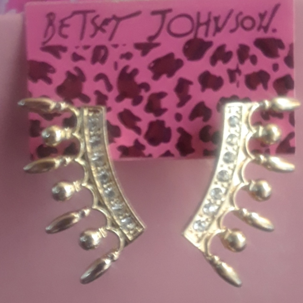 Betsey Johnson earrings
